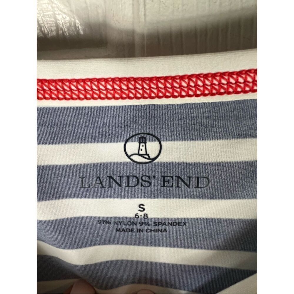 Lands End Womens Rashguard Top Size Small - Picture 2 of 3